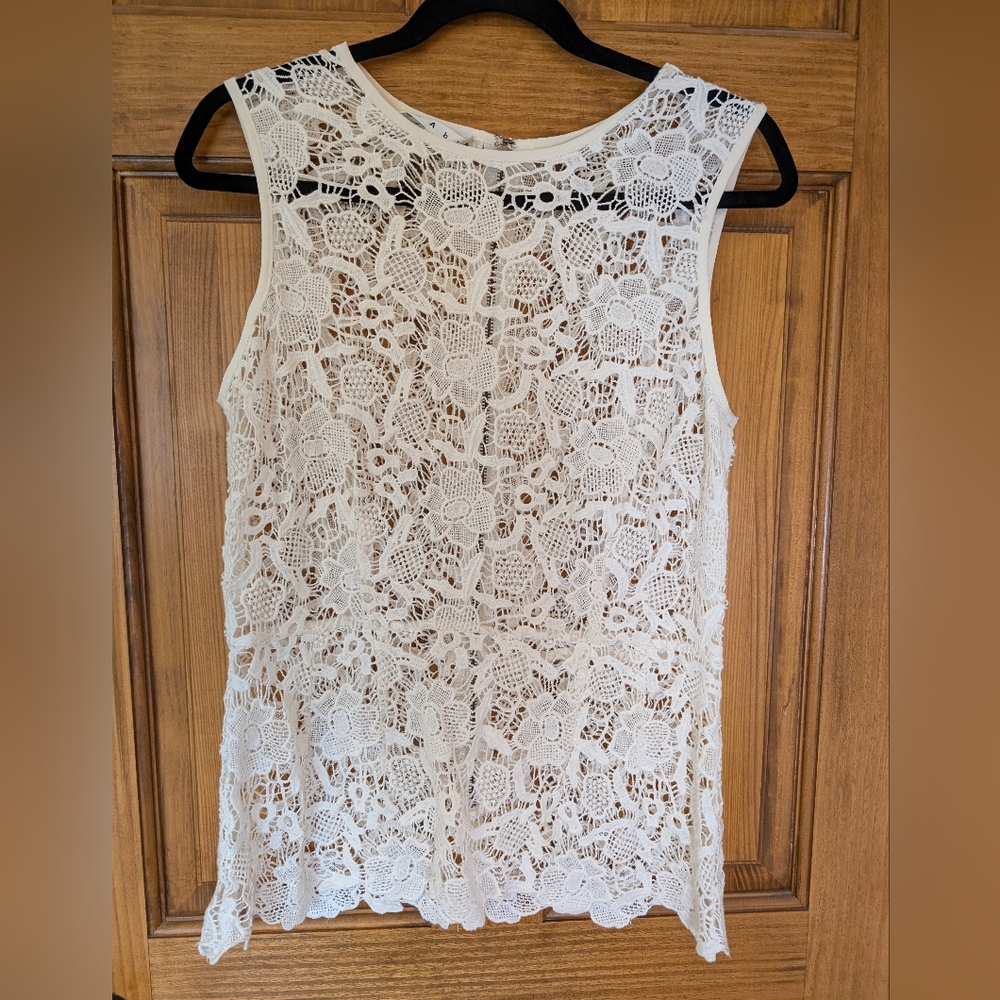 Lace Tank Shell - image 1